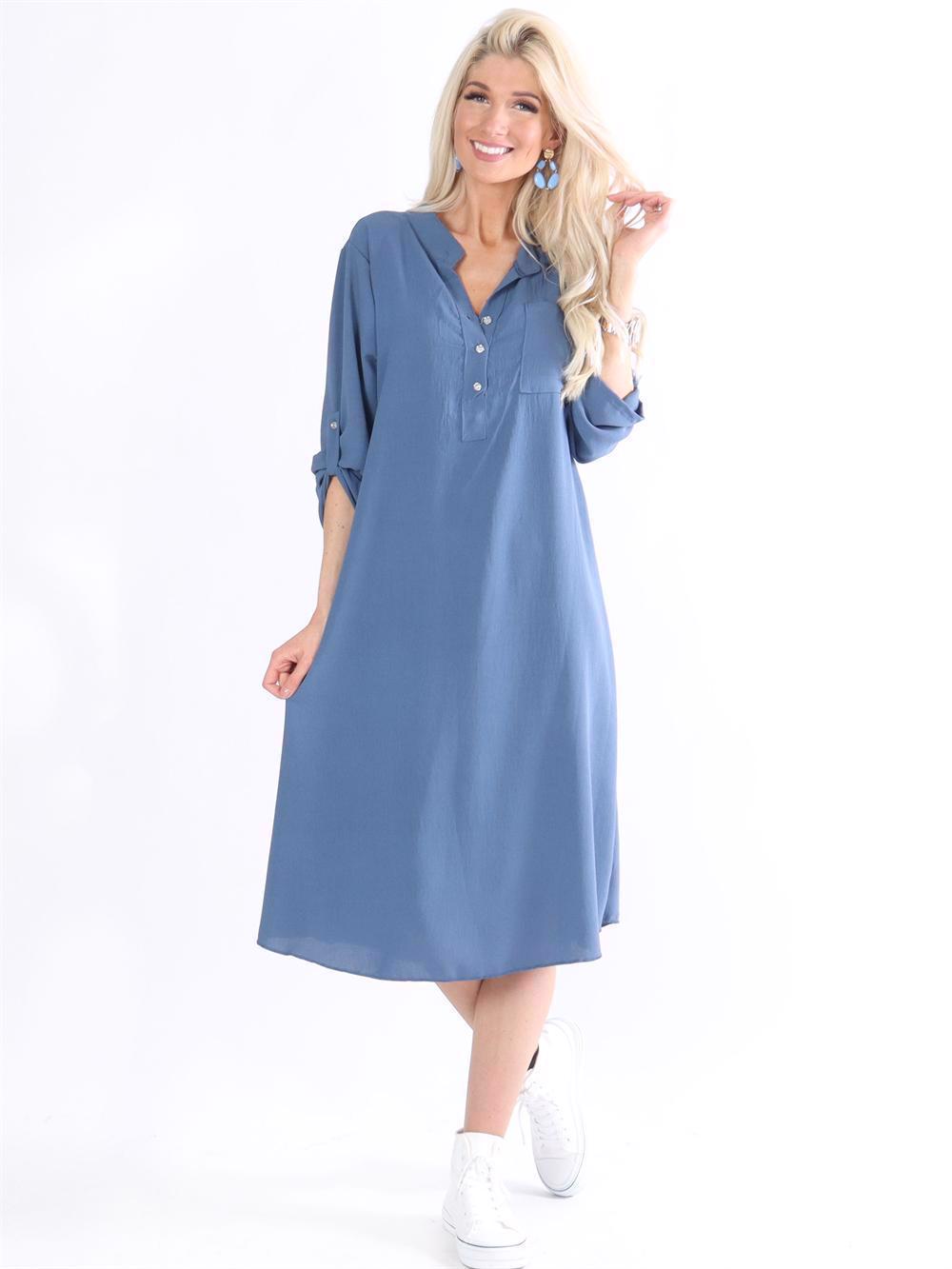 Cookie - Enkla skjortklänningar